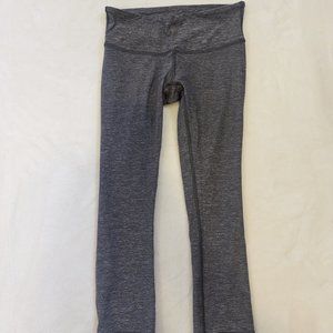 Lululemon 23" heather gray leggings - Size 4